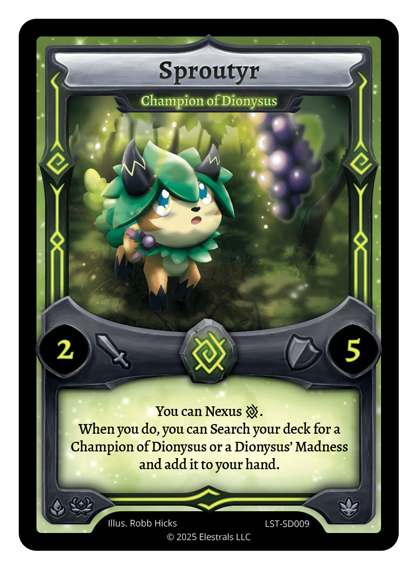 Sproutyr - Champion of Dionysus - LST-SD009